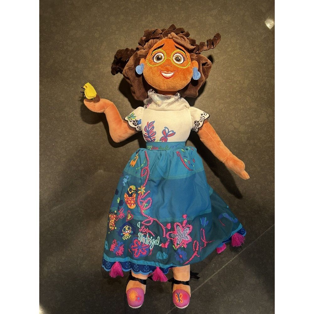 Disney Store Encanto Mirabel Madrigal Plush Stuffed Doll 18"